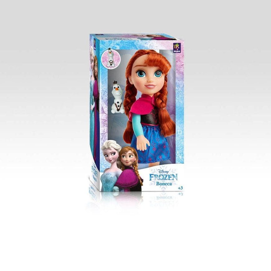 Boneca Mimo Frozen II Anna Passeio com Olaf, Bonecas