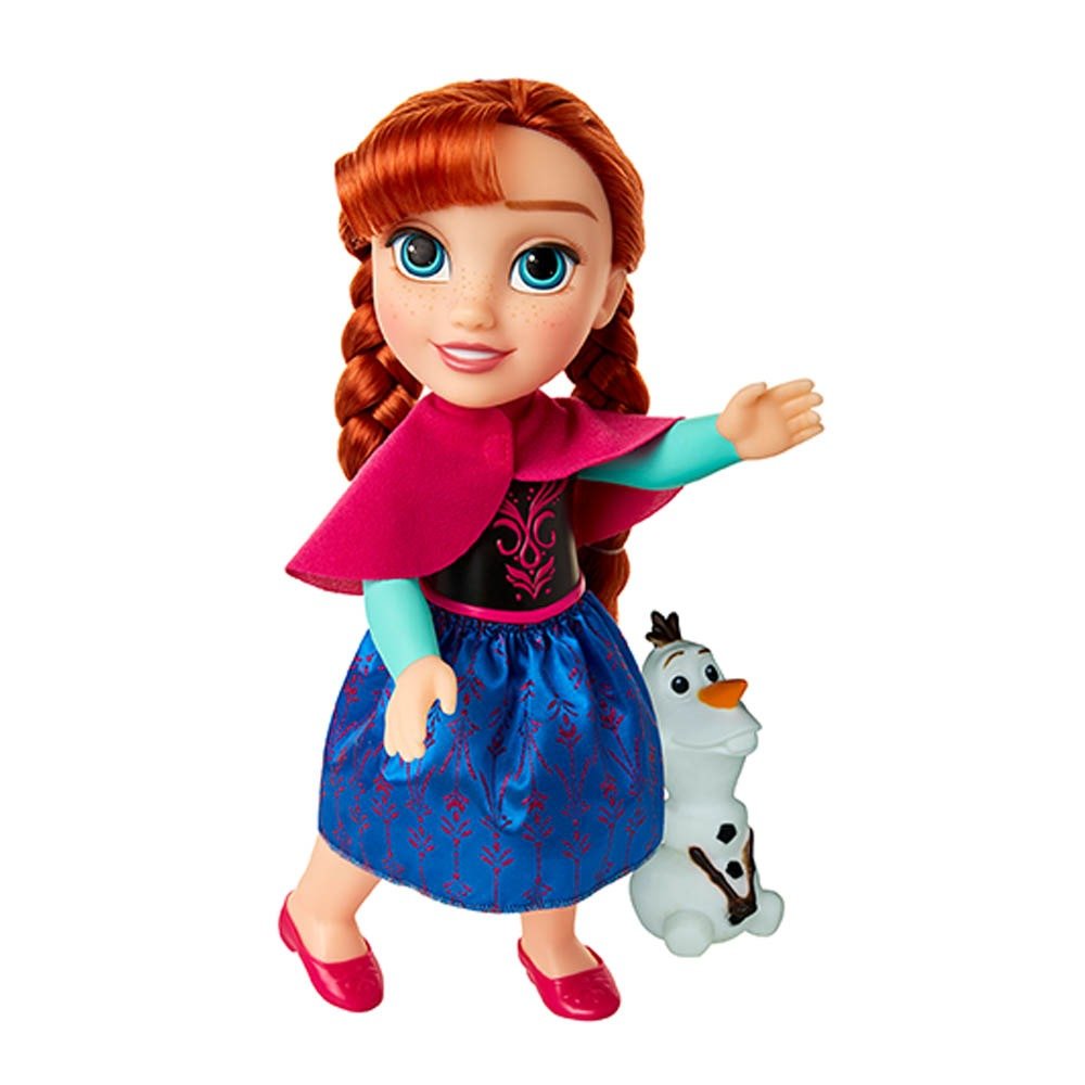 Boneca Frozen II Disney Elsa Passeio com Olaf com Acessórios