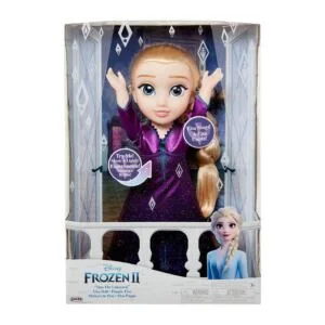 Boneca da Elsa Frozen Viagem Articulada Detalhes Delicados 37cm +De 3 Anos  Mimo Toys - 6485 - Distribuidora Tropical Santos