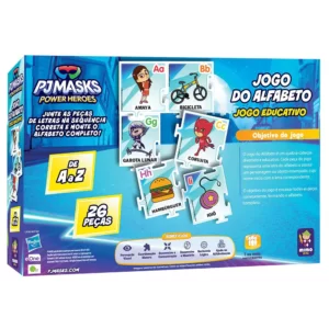 PJ Masks - QUEBRA CABEÇA CORIJUTA - Mimo Play - Mimo Toys