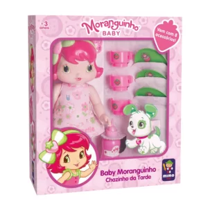 Baby Moranguinho Petite Com Acessórios Mimo Toys